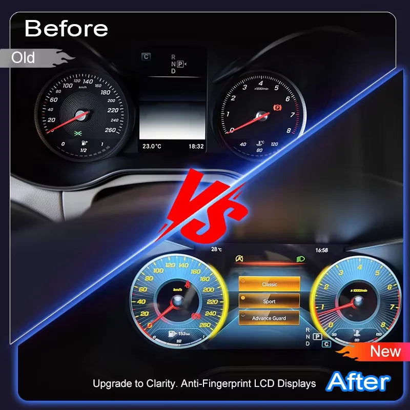 LED Interior Light Kit for Mercedes W205 GLC 2015-2018 - Canbus Error-Free Interior Bulbs