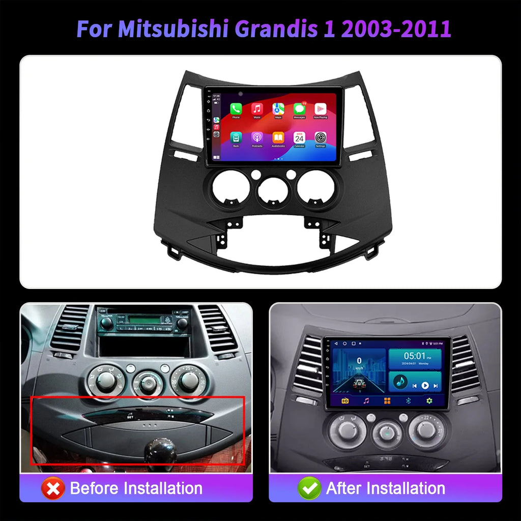For Mitsubishi Grandis 1 2003-2011 Car Radio Navigation For Car Multimedia Player Navigati