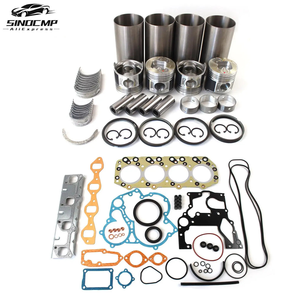 D201 Engine Cylinder Overhaul Gasket Kit STD For Isuzu D201 2.2DI Engine Loader Excavator