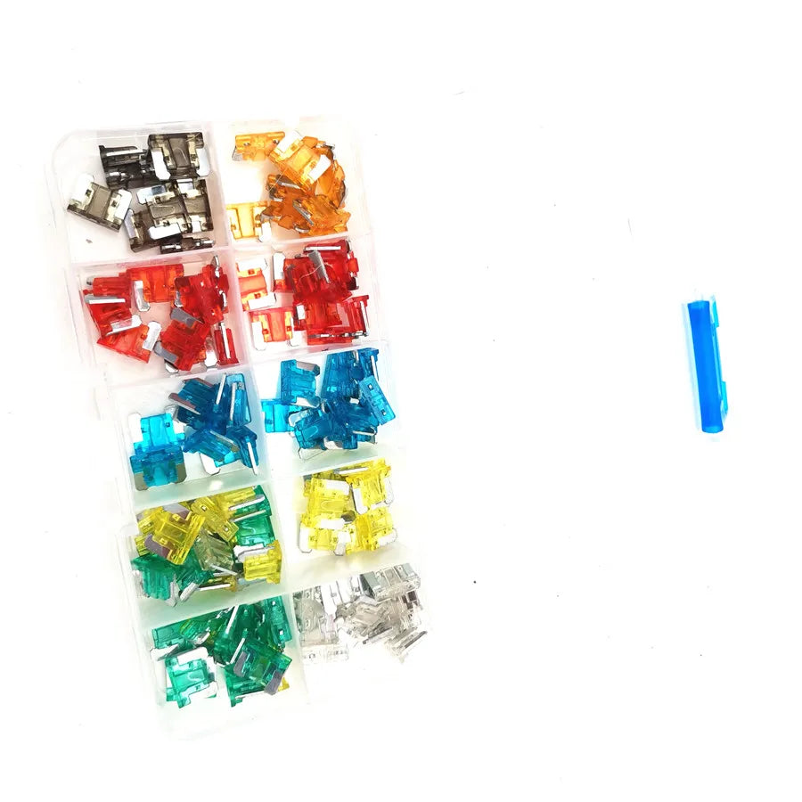 120 Assorted Car Truck Mini Low Profile Fuse 5,7.5,10,15,20,25,30 AMP Hot Sales