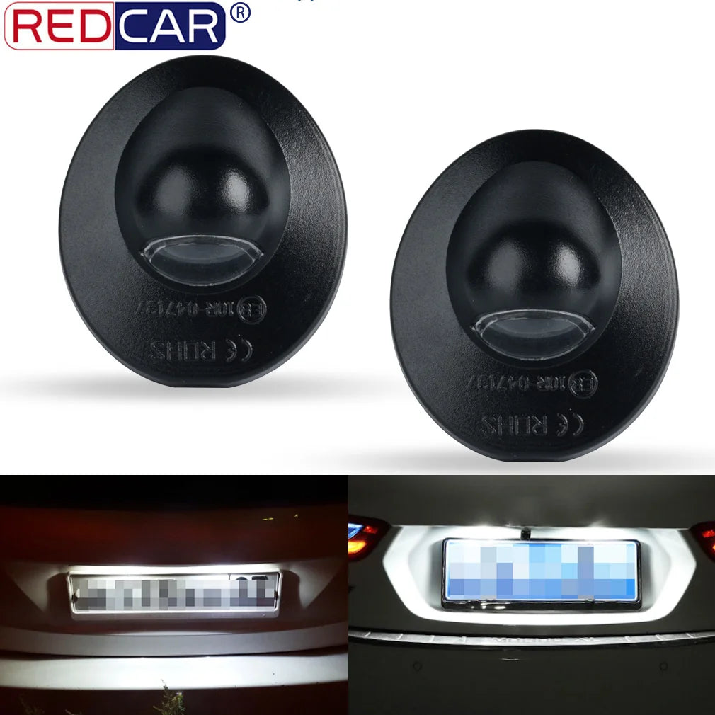 Auto Car LED License Plate Lights Number Lamp 12V LED Number Backlight Lamp For Ford Range