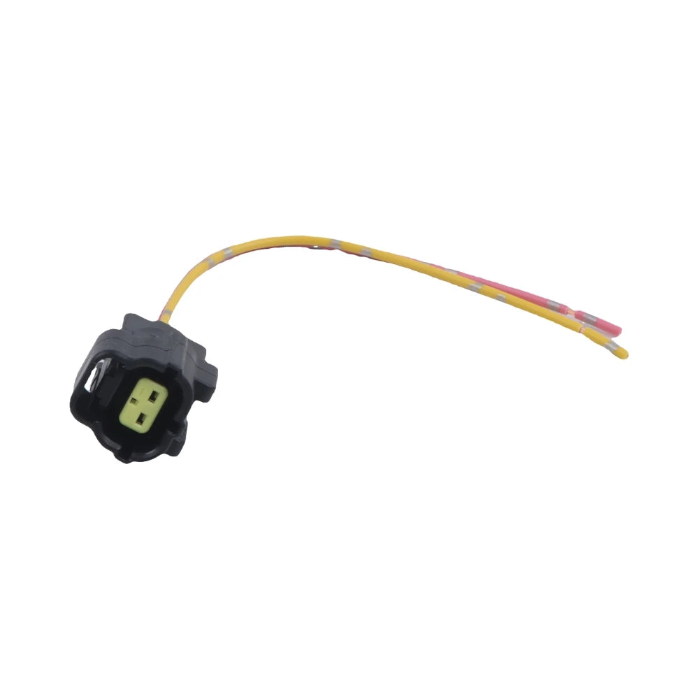 Solenoid Valve Connector W/ 2 Lines Harness Plug Connector For Kobelco SK-6E SK200-6E SK48