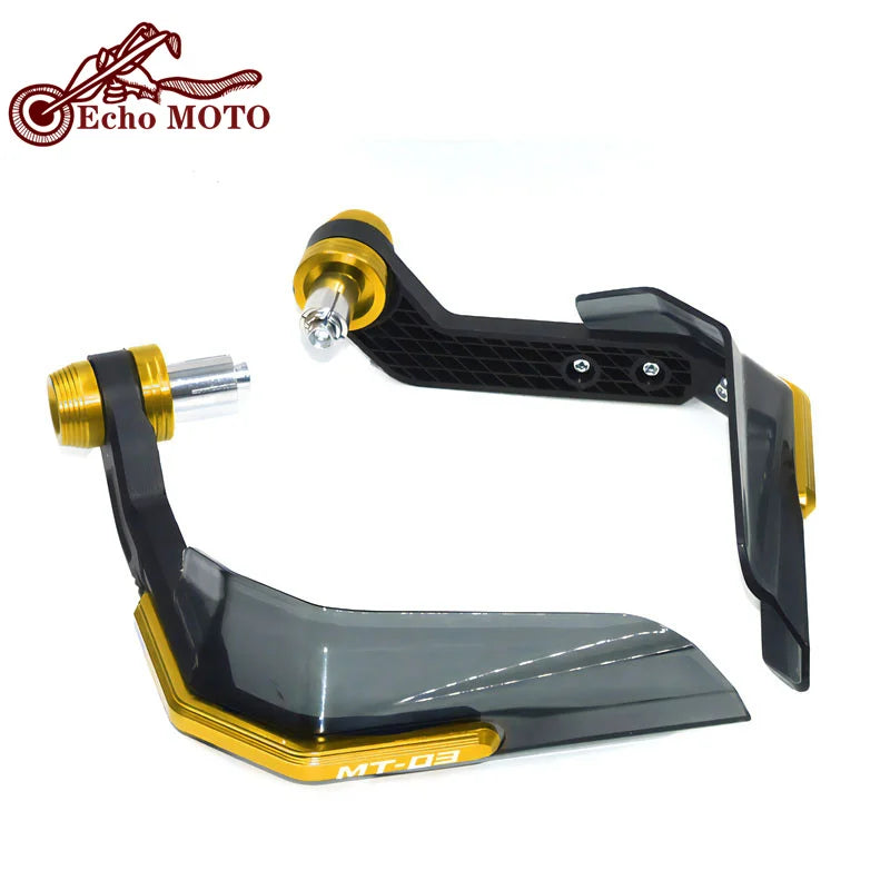Motorcycle Accessories Handguard Hand Bar Guard Windshield Deflector Handlebar Protector For YAM - Automotive LED Light