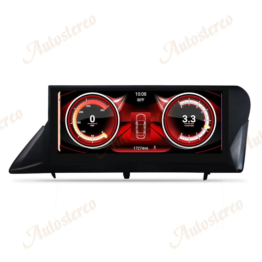 RHD Qualcomm 665 Android 13 Car GPS For Lexus RX 2009-2014 Navigation Player AutoStereo Ra