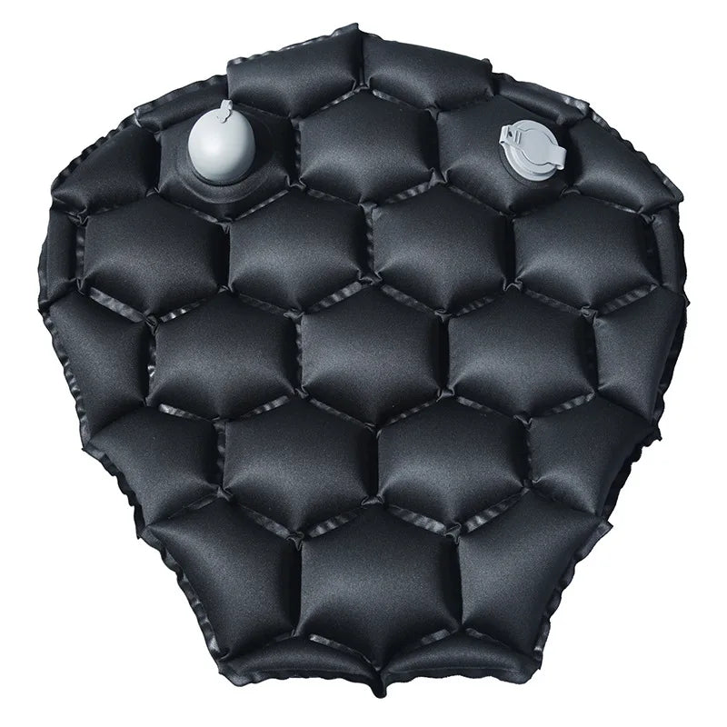 Motorcycle Gel Seat Cushion Motorcycle Seat Cushion 3D Honeycomb Anti-slip Moto Pressure Relief  - Automotive LED Light