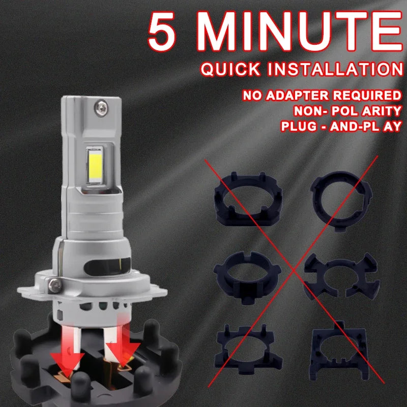 4300K M2P H7 Led Headlight 6500K H11 H7 Fog Light 9005 HB3 H1 9006 H4 Car LED Lamp LED Hea