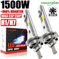 H1 H7 Led Headlight Bulbs Canbus Powerful Turbo LED Lights for Car Auto High Power Fog Lam