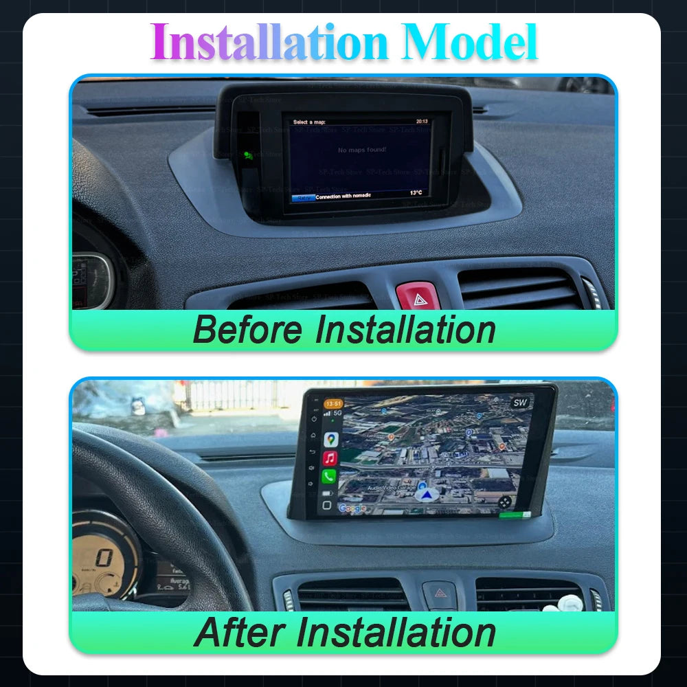 Android 16 For Renault Megane 3 Fluence Samsung Sm3 2008 - 2014 Car Radio Multimedia Video | AUTOKITSHOP