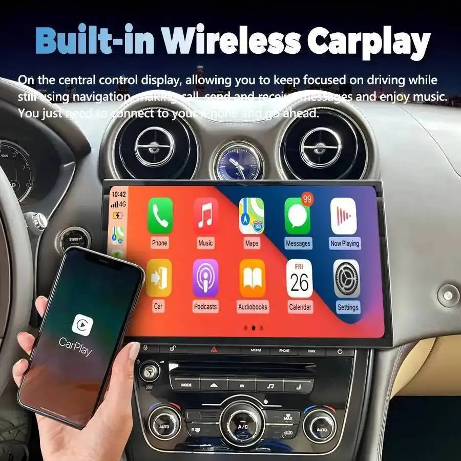 For Jaguar XJ XJF X351 2010-2019 Android Auto CarPlay GPS Navigation Stereo Car Radio Mult | AUTOKITSHOP