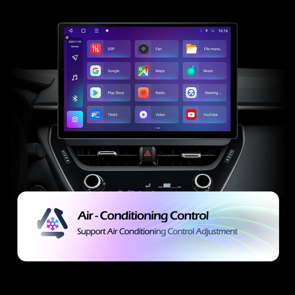 13.1'' Android 15 Car Radio For Hyundai Rohens Genesis 2008 2009 - 2013 Video Multimedia P | AUTOKITSHOP