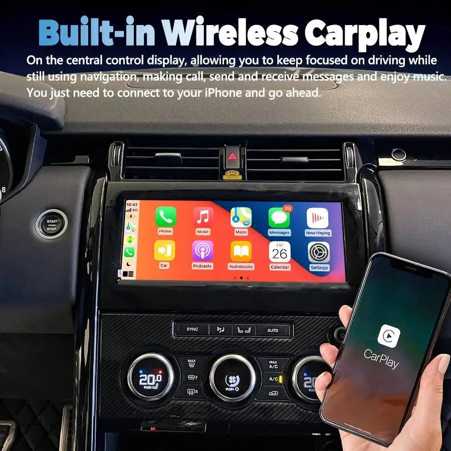 Navirider Android 15 Car Qled Screen For Land Rover Discovery 5 2013-2019 Car Multimedia V