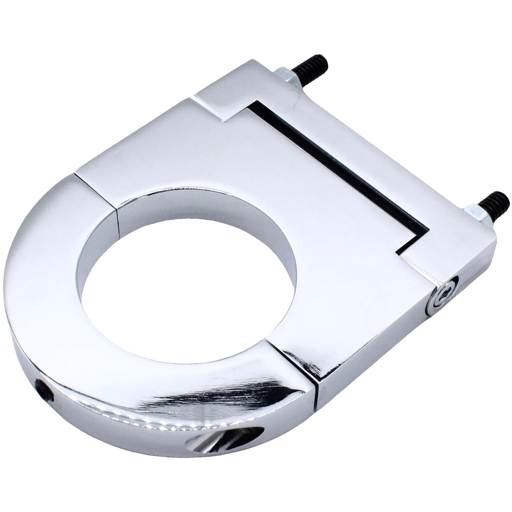 Chrome Aluminum 2-1/2 inch Steering Column Drop 2.5 inch For 2 inch Columns SBC BBC 350 45