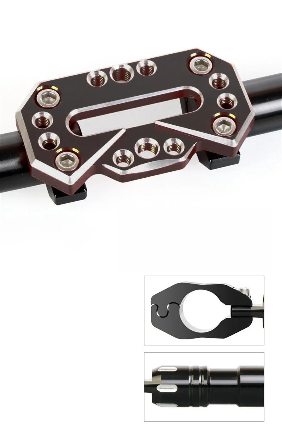 Motorcycles modified accessories handlebar handle bar handle adjustable balance bar reinfo