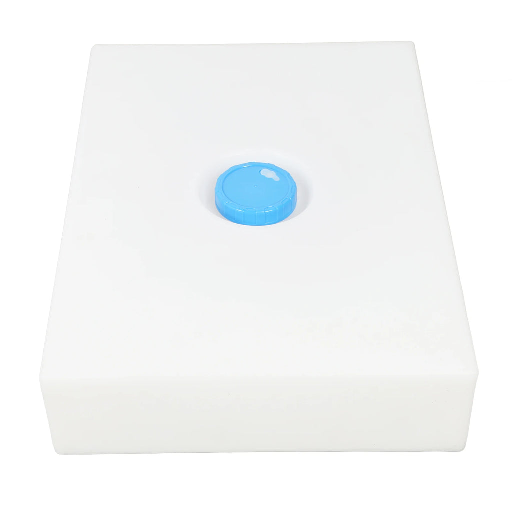 12 Gallon RV Water Storage Tank Heat Cold Resistant PE Fresh Water Tank 700×500×140mm/410×210×65 - Automotive LED Light