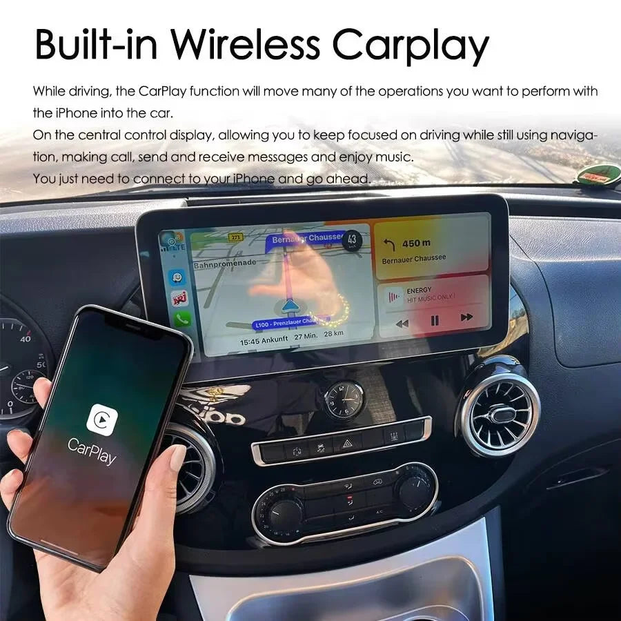 For Mercedes Benz Vito 116 W447 2014-2022 Car Radio Android Stereo GPS Navigation Multimed | AUTOKITSHOP