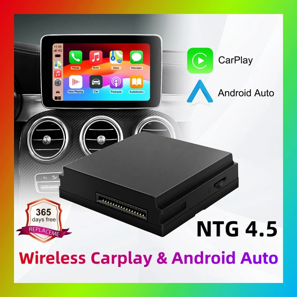 Wireless Carplay Suitable For Mercedes Benz A B C E CLA GLA GLK ML Sprinter NTG4.5 Becker  | AUTOKITSHOP