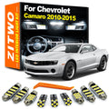 ZITWO 6Pcs LED Interior Bulb Kit For Chevrolet Chevy Camaro 2010 2011 2012 2013 2014 2015 Map Do - Canbus LED Car Light