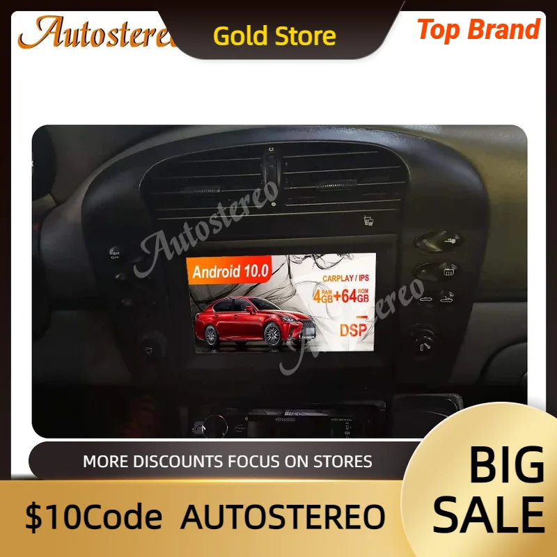 Carplay Auto Stereo Android 13 For Porsche 911 Carrera GT Car GPS Navigation Multimedia Pl