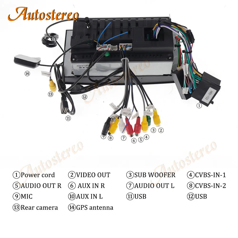 7 '' Android 14 Carplay For Volkswagen TOUAREG 2003-2010 Car GPS navigation Head Unit Mult