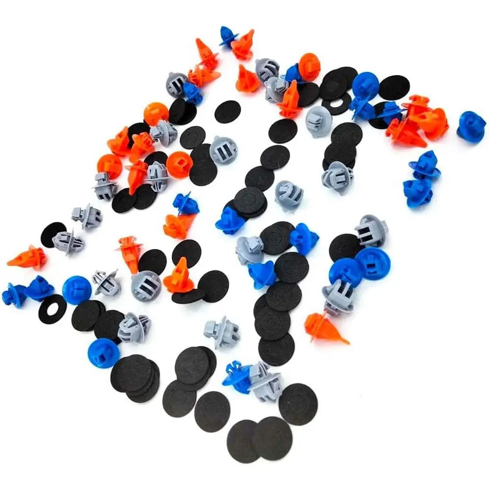 Front Door Trim Body Repair Panel Clip Assortment Kit For Toyota Prado 120