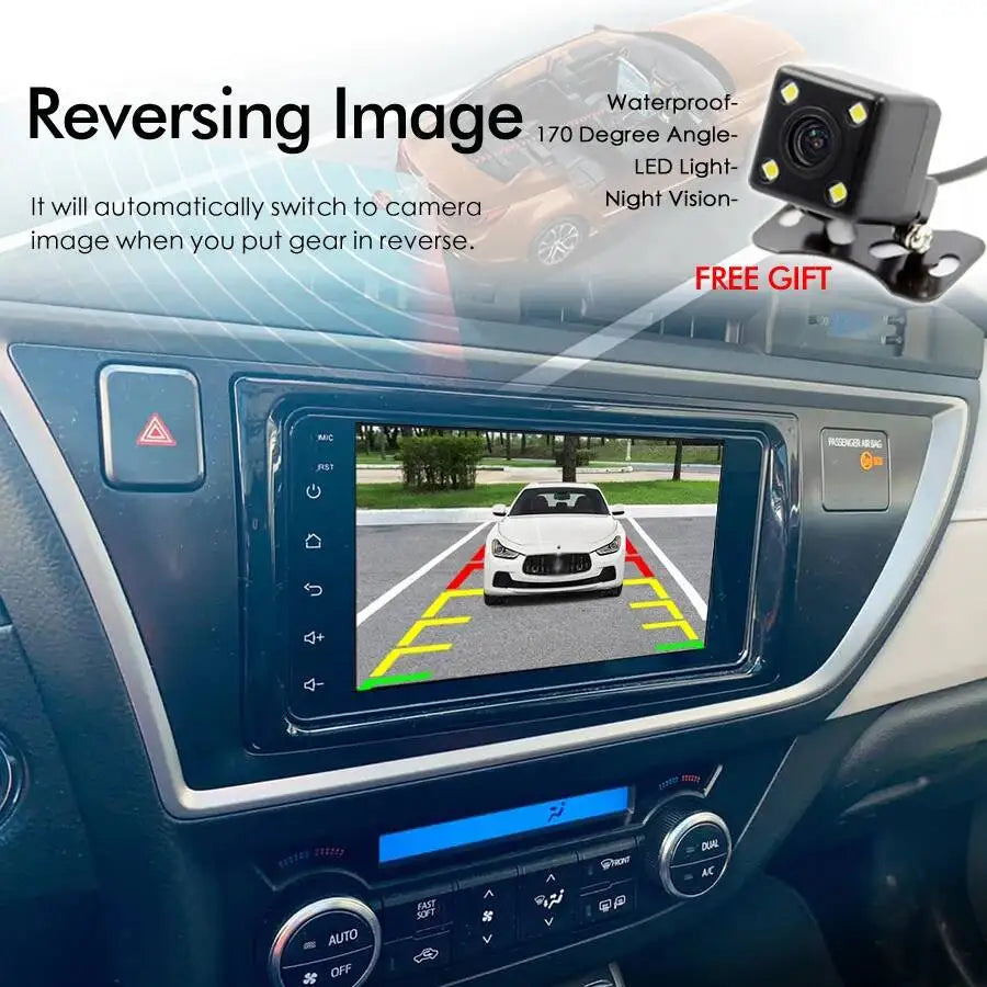 Auto Radio Audio Stereo Multimedia Player Head Unit Carplay Android 15 Screen Car GPS Navi