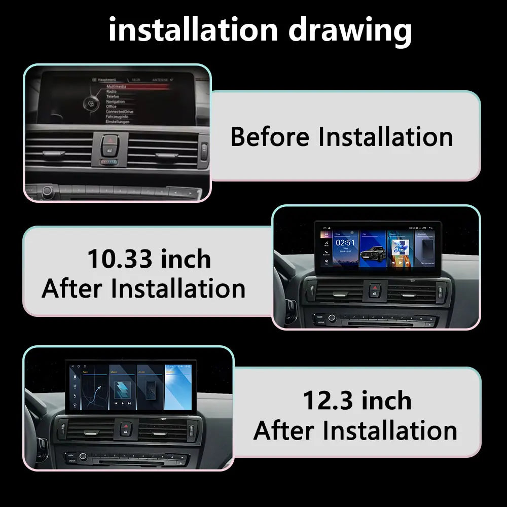 Multimedia Video Player Touch Screen For BMW 1Series F20 F21 F22 F23 2016-2019 EVO/NBT Sys