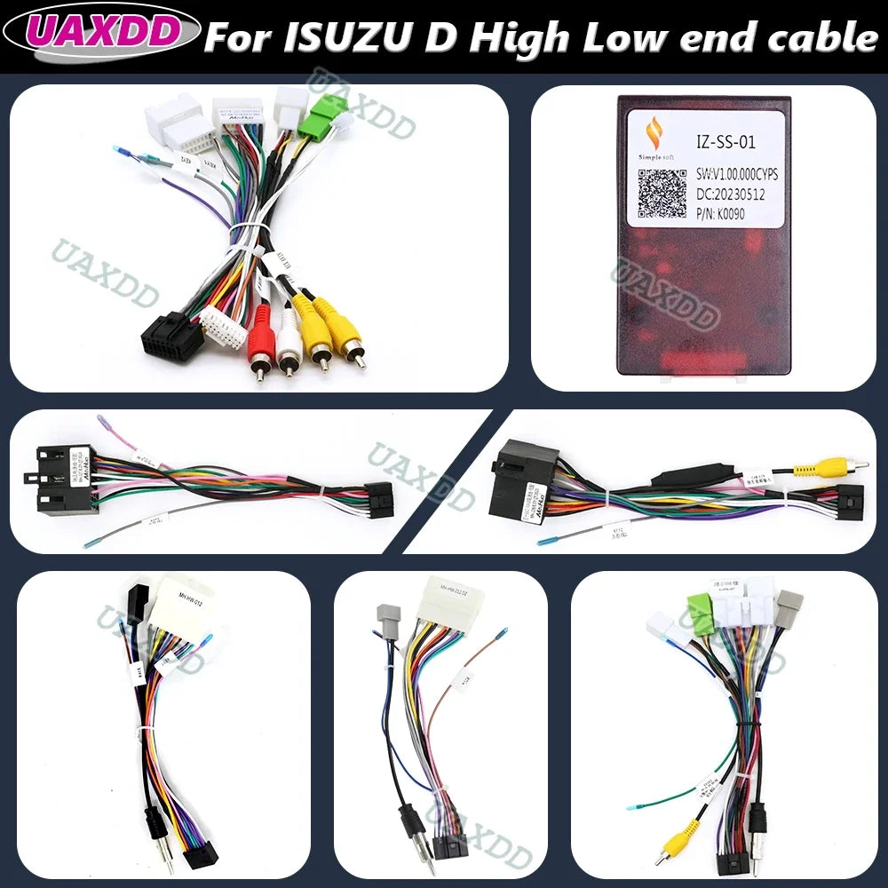For Isuzu qingling d-max d max dmax mu-7 Chevrolet oloradoradio adapter Car Android radio