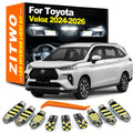 ZITWO 9Pcs For Toyota Veloz 2023 2024 2025 2026 Indoor Lamp LED Bulb Dome Map Reading Trunk Ligh - Canbus LED Car Light