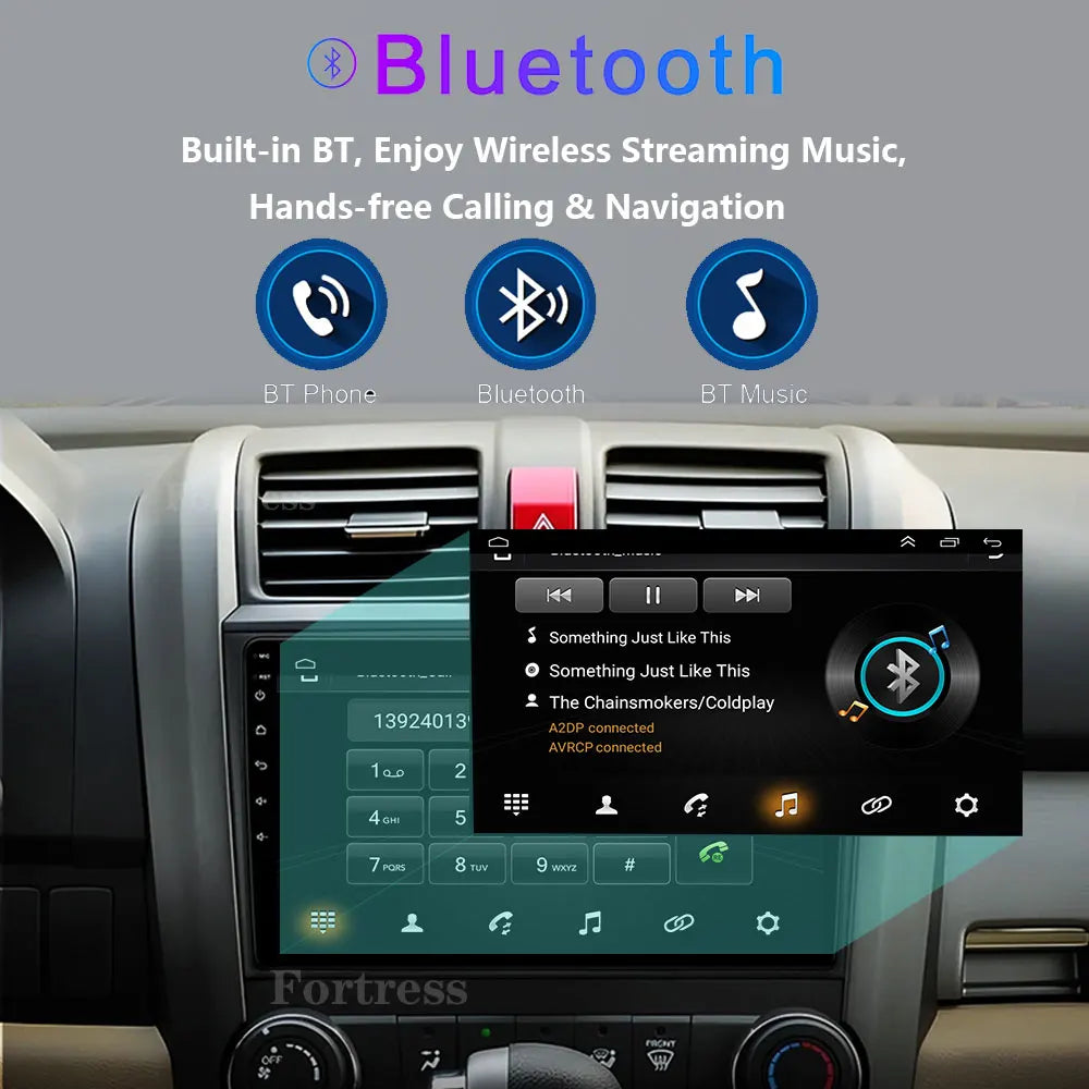 Android 16 For Honda CRV CR-V 2006 2007 2008 2009 2010 2011 Car Radio Navigation Multimedi