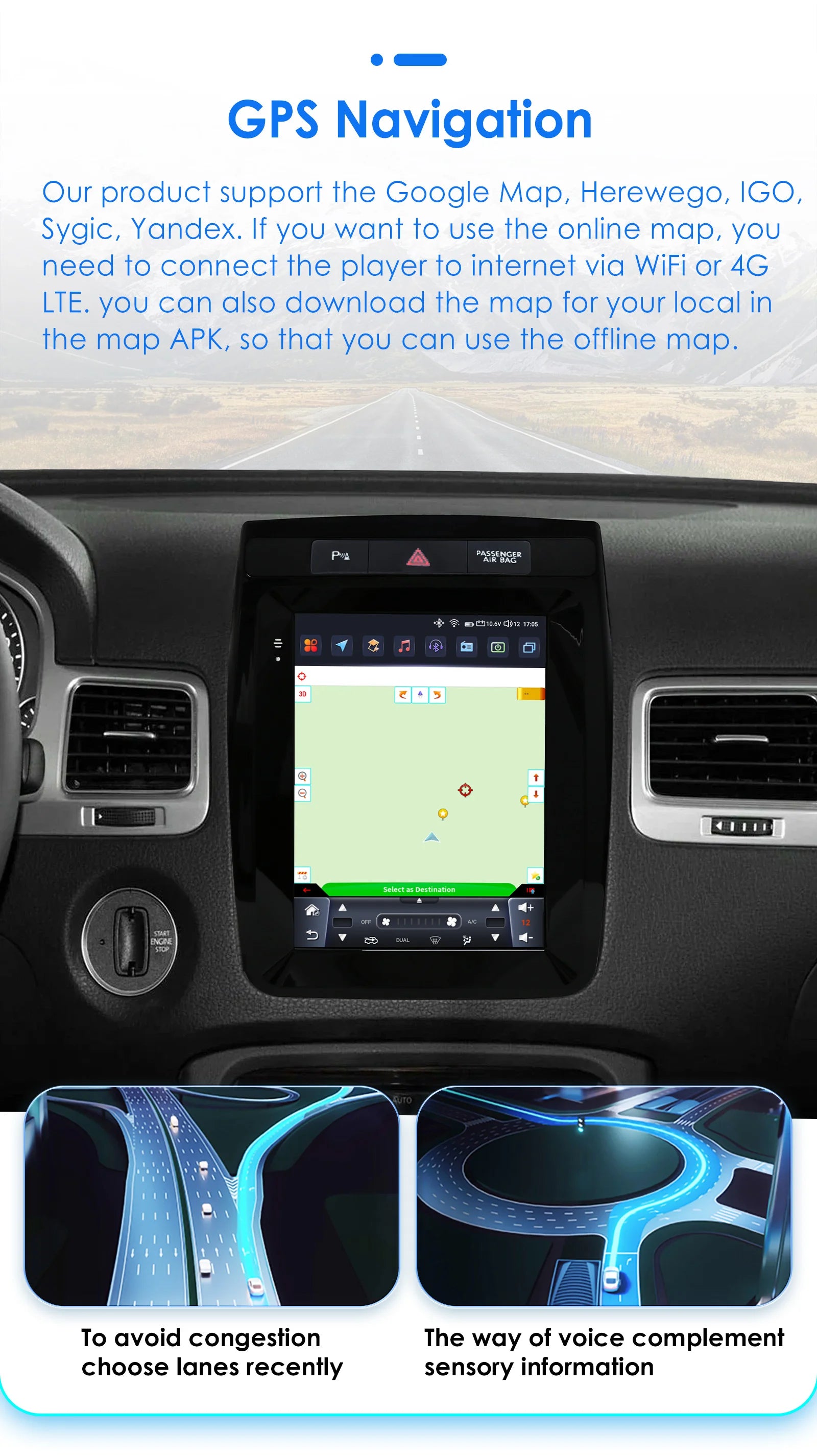 9.7"Car radio for Volkswagen VW Touareg 2011 - 2017 Carplay Android Auto radio Multimedia