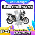 6000K White Motorcycle Headlight For Bmw R1200gs 2004 2005 2006 2007 2008 2009 2010 2011 2