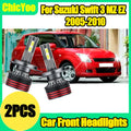 2X Canbus No Error Car Headlights 150W 30000LM 6000K White 3570 CSP Chips For Suzuki Swift