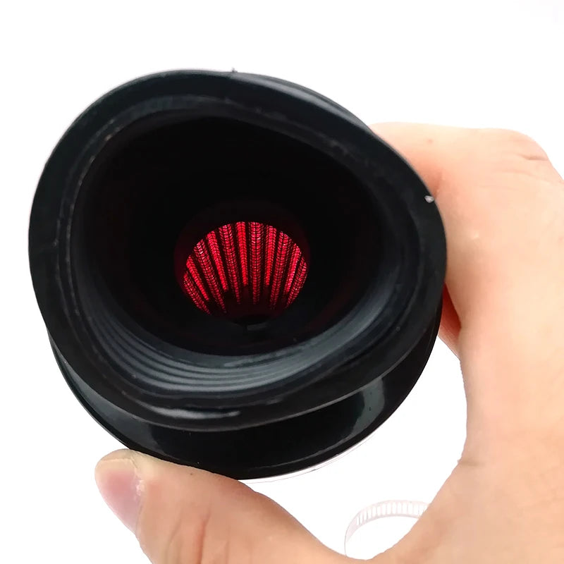 42mm Air Filter Pod 45 Angled Bend ATV Dirt Bike Motorcycle Scooter 150cc-250cc
