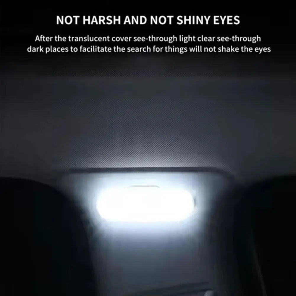 Car Roof Light Reading Light Ambient Light LED Touch Sensor USB Charging Emergency Light Upgraded Version