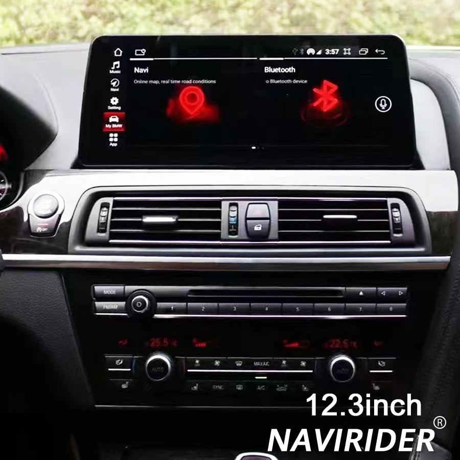 CarPlay Car Radio For BMW 6 Series F06 F12 F13 Car Multimedia Video Player 12.3inch Androi