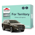 17-Piece LED Interior Light Kit for Ford Territory SX SY SY2 SZ SZ2 2004-2010 - Canbus Dome Map Door Trunk Bulbs | AU...