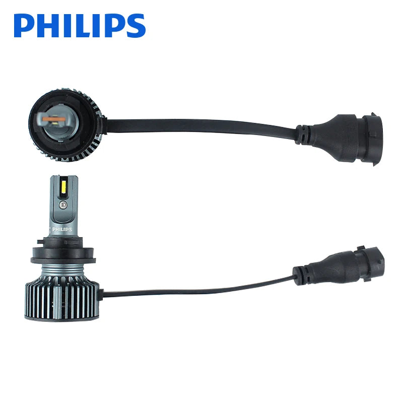 Philips LED H11 Ultinon Pro3015 12V/24V 6000K Bright White Auto Headlight LED Lamps, 2x