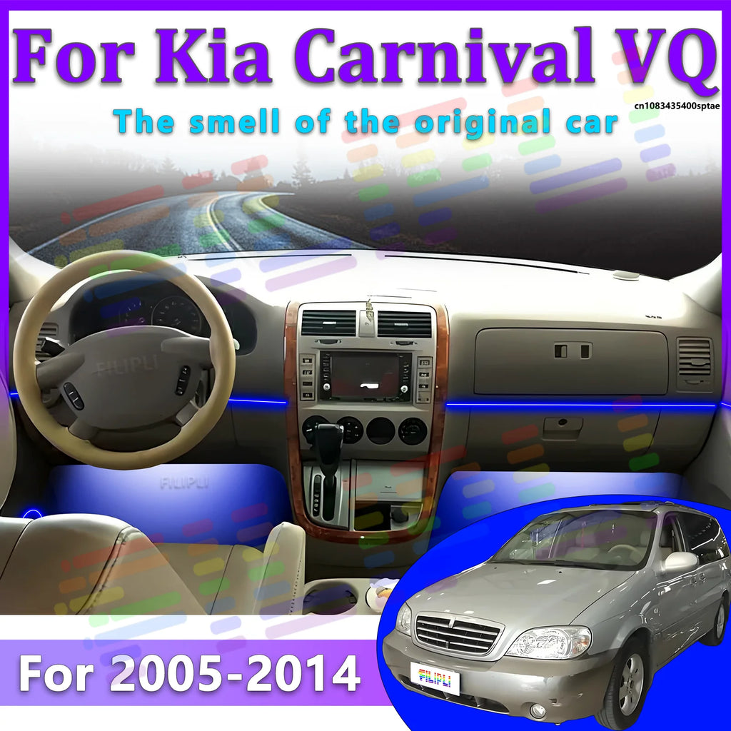 64 RGB - Neon Strip - for Kia - App Control - Car Interior Lighting | AUTOKITSHOP