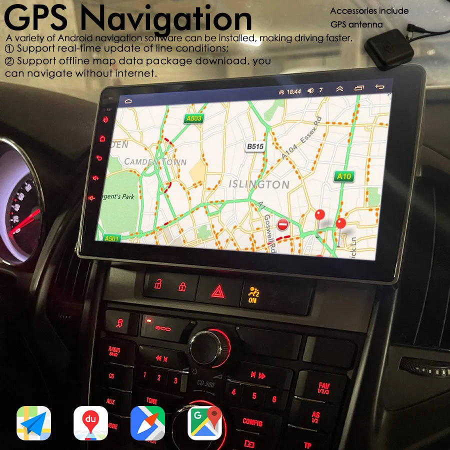 For Opel Astra J 2009-2017 Buick Excelle 2 2009-2015 Carplay 2Din Android Auto Radio Car M