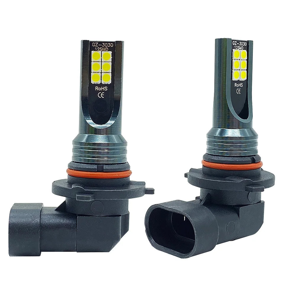 2Pcs LED H4 H7 H11 Car Headlight  H8 H9 H10 H1 H3 Car Fog Light Bulbs 9005 9006 Auto Driving Running Lamps 12000LM 80W 12V 24V