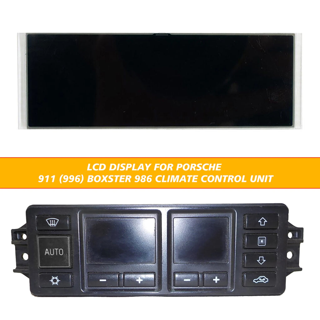 AC Heater Temperature Climate Control LCD Display for 911 (996) Boxster 986 LCD Screen Rep