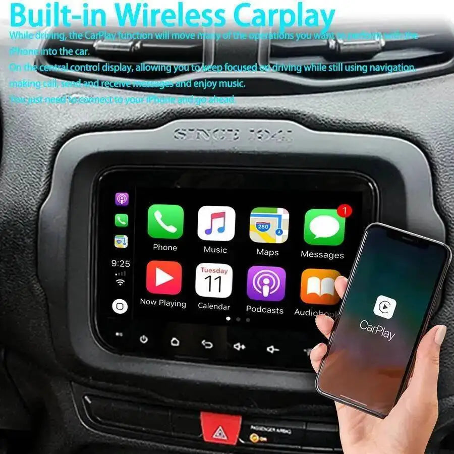 8.4inch Android Car Radio Stereo GPS For JEEP RENEGADE Multimedia Video Player Touch Scree