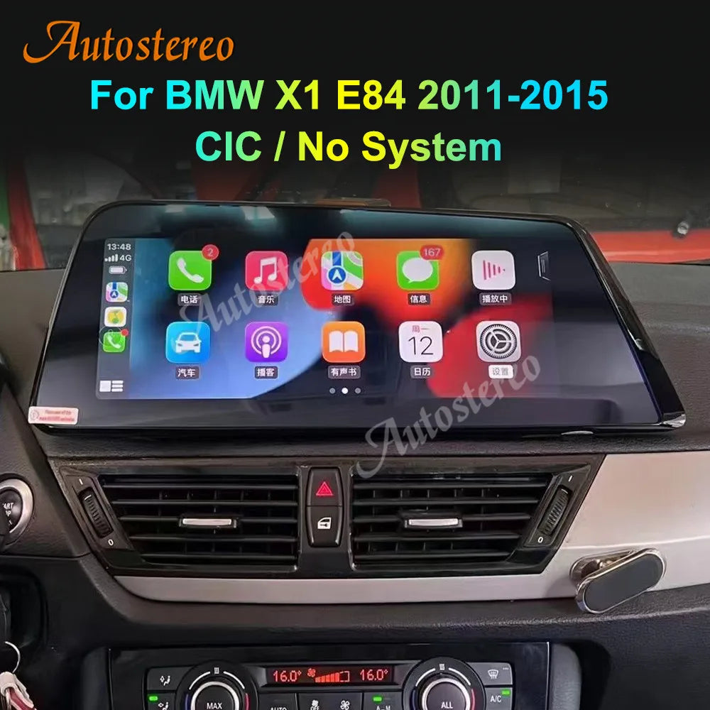 2024 Blade Sharp Android 13 Car Multimedia Player For BMW X1 Series E84 2009-2015 Car Ster