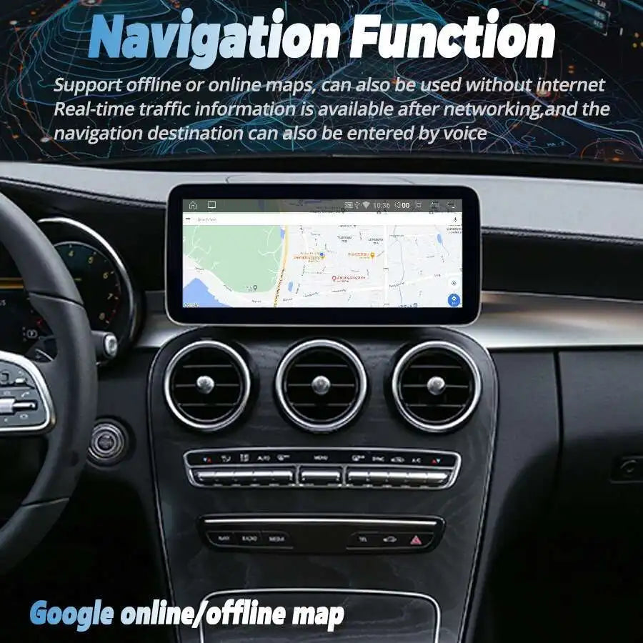 RGB - Ambient Light - for CCLASS C260 C180 2015-2022 - Car Interior Lighting | AUTOKITSHOP