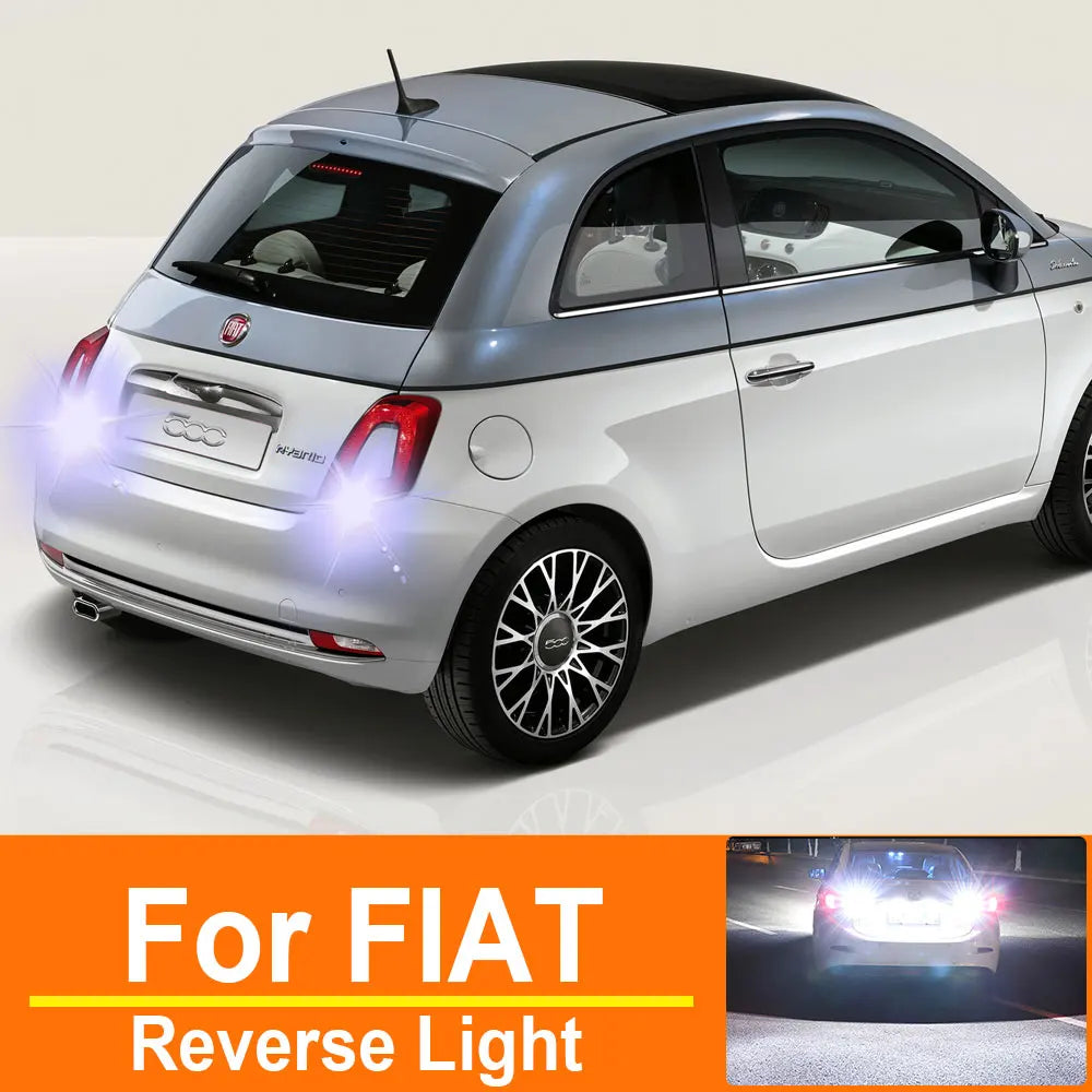 LED Interior Light Kit for FIAT 500 500C 500X Bravo Panda QUBO Fiorino Ducato Croma Albea Barchetta P21W Ba15s - Canb...