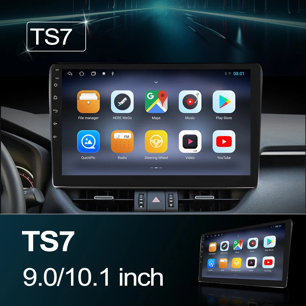 9" 10.1" 9INCH 10.1INCH Car DVD GPS CD MP3 Mp5 player Radio Android stereo screens navigat