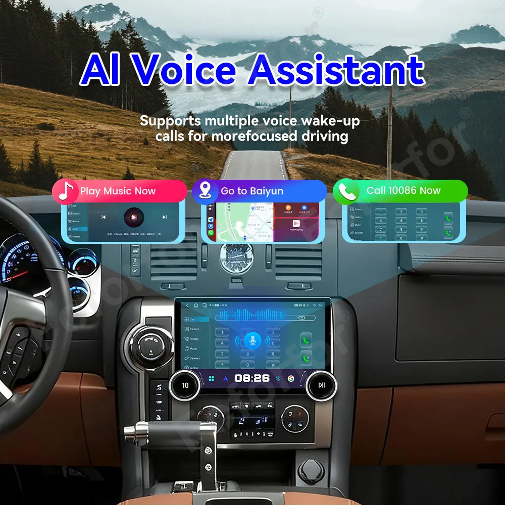 Android 15 Multimedia Upgraded Ultra Large HD Screen 11.5 Inch GPS Navigation DSP Car Ster