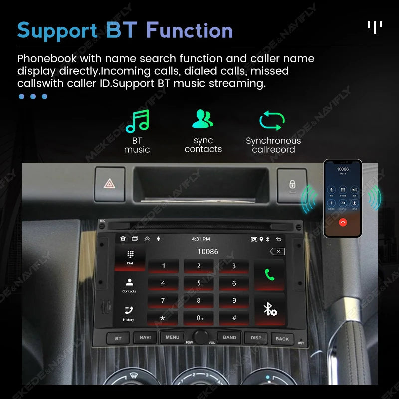 MEKEDE Android Auto Car Radio Autoradio for Peugeot 3008 2009 -2015 Car Intelligent System | AUTOKITSHOP