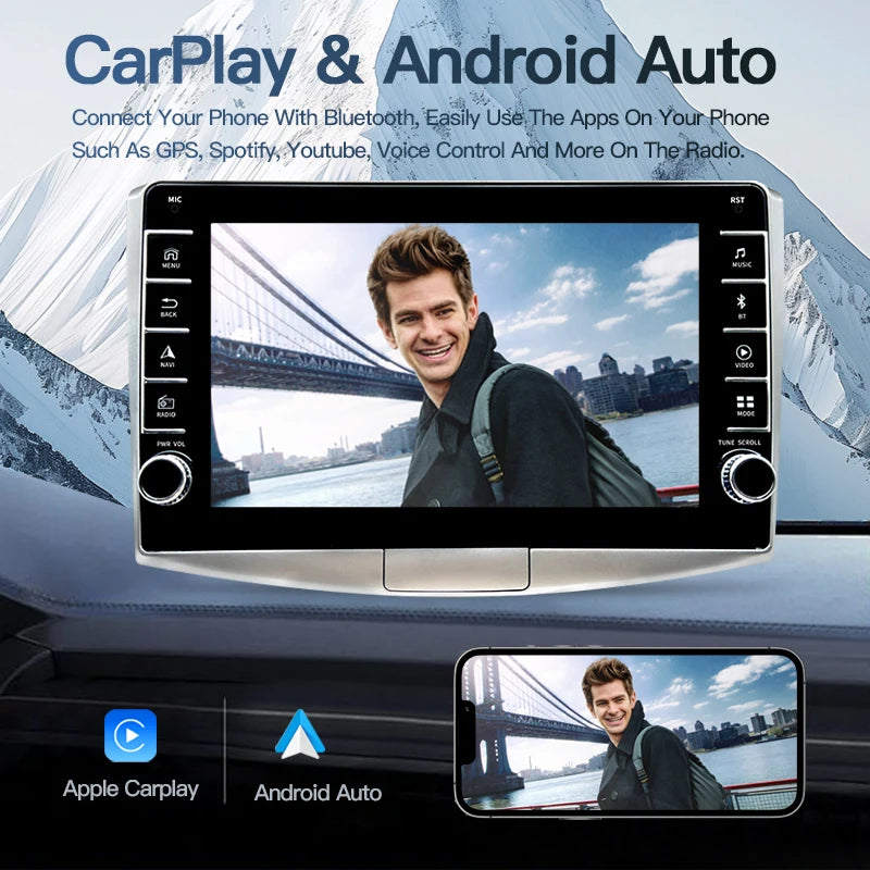 SZLELV Car Radio For VW Volkswagen Magotan Passat B7 B6 CC Android 15 Carplay Auto Player