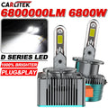 D1S D3S D2S LED CANBUS Headlight 6800W Bulbs Super Bright D4S D5S D1R D3R D2R D4R D8S Xeno